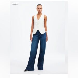 Madewell 
Superwide-Leg Jeans: Softdrape Denim Edition